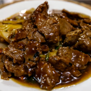 Beef with Sizzling Sauce