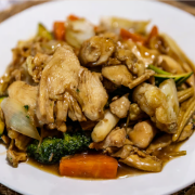 Sizzling Ginger Chicken